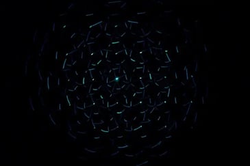 specs of light