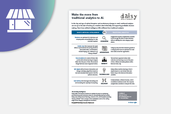 Make the move from Traditional Analytics to AI PDF