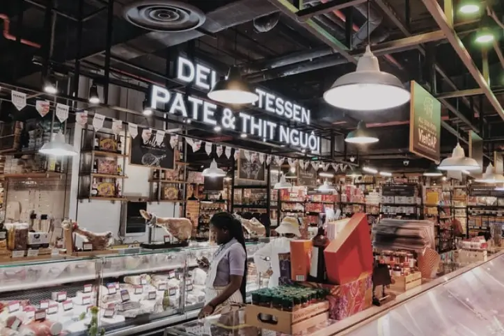 deli section at the grocery store